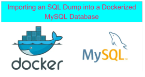 guide to importing an sql dump into a dockerized mysql database